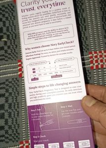 NORY EarlyCheck Pregnancy Test Kit