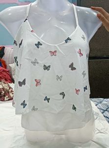 Cute Butterfly 👗Print Cami Top