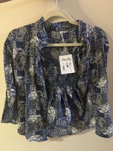 2 piece shirt and top set