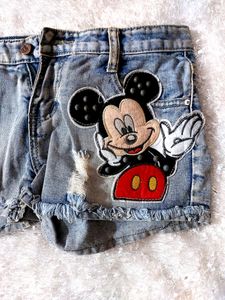 Denim Short For Women
