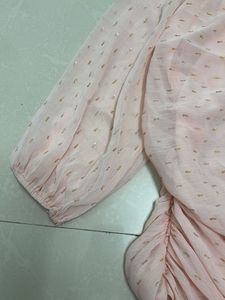 Baby Pink One Shoulder Top
