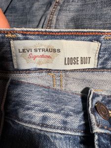 Vintage Levis Strauss Wide Leg Denim Jeans