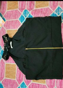 Sparkling Sequin Blaack coord  Set