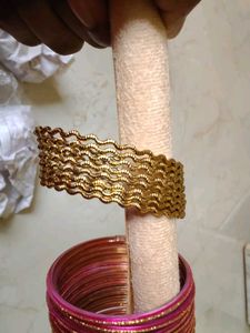 Vibrant Stack of Embellished Bangles
