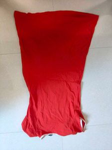 orange night dress