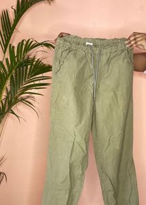 Comfortable Olive Green Jogger Pants