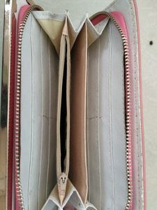 Peach Colour Hand Bag