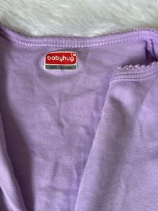 Adorable Lavender Bunny Footie Pajamas