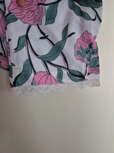 GoSriKi Women's Rayon Blend Straight Block Printed