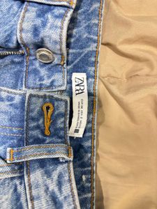 Zara Blue Wash Jeans