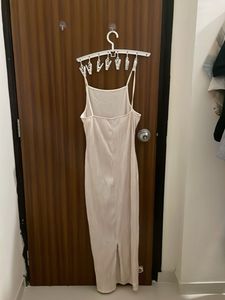 Ribbed Slip Maxi Dress