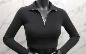 Zip Crop Top (with tag)