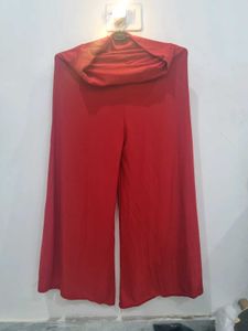 Red Palazzo Pants