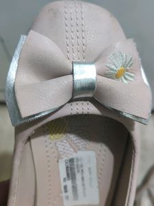 Girls Footwear Kids 4-6 Years Size 30 Pink Party Wear