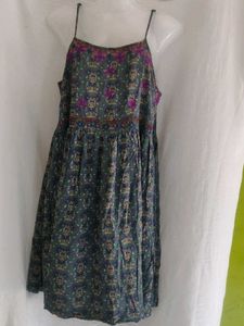 Boho Print Midi Dress