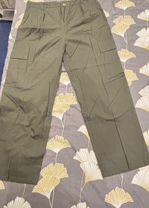 Olive Green Cargo Pants