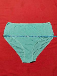 George Aqua Blue High-Waist Briefs