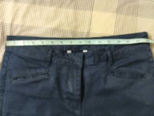 BLUE SLIM FIT PANTS
