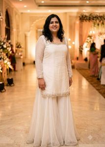 Elegant White Kurta Set