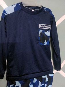 Boys Camo Sweatshirt and Joggers Set