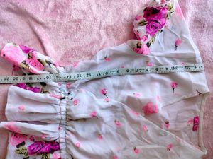 Floral Print Gown