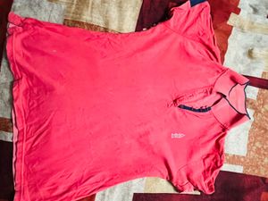 Pink Polo T-Shirt
