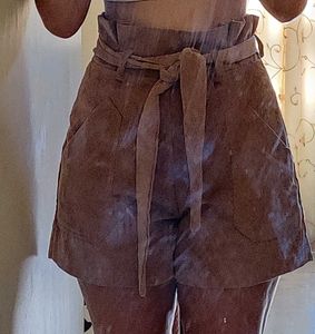 Stylish Paperbag Waist Shorts