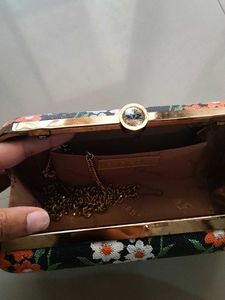 Floral Clutch Purse