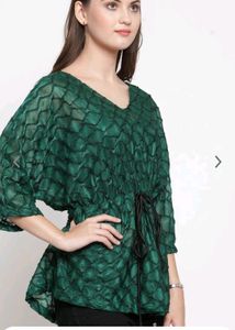 Beautiful Green Top- Worn Only Once