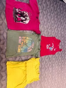 Kids Cute Tops Bundle