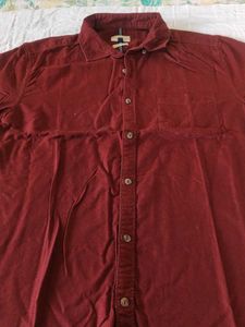 Maroon Casual Shirt For Men