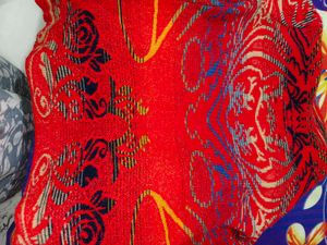 Red Floral Cardigan