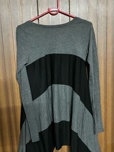 Chic Asymmetrical Tunic Top