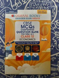 Oswaal Books CBSE Class 12 Economics