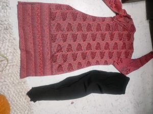 Kurta Set with Matching Leggings