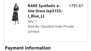 1 Time Wear || RARE Branded Dress