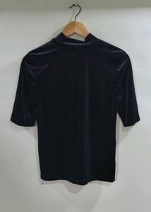 Vero Moda Black Velvet Top!