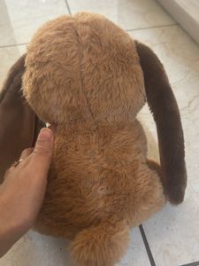 Adorable Brown Puppy Plush Toy