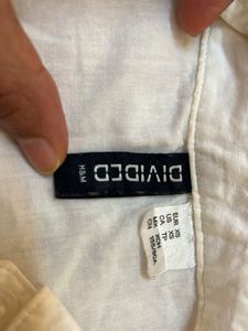 Classic White Button-Down Shirt