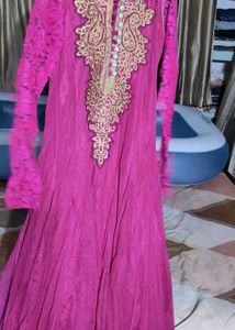 Beautiful Pink Ethnic Gown