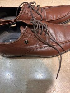 Men's Brown Leather Dress Shoes