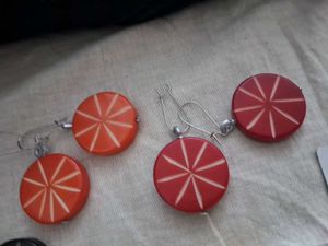 7 pairs Assorted Funky Earrings college party wear