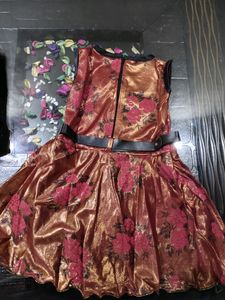 New frock Fit Upto 1 Yr Baby Girl