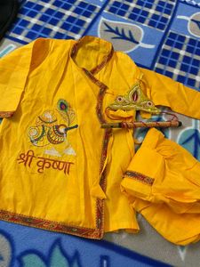 Krishna Inspired Kurta Set