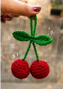Handmade Crochet Hair Accessories & Keychain 🌷