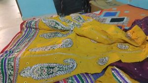 Yellow Lehenga Choli Set