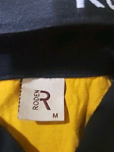 Yellow Hoodie Half Sleeve Tshirt
