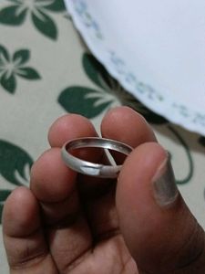 Real Silver ring 💍 🖤🤍🩶