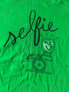 Green Selfie Camera T-Shirt