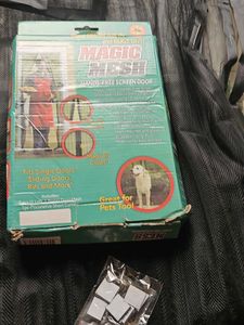 Magic Mesh Hands-Free Screen Door 5pcs